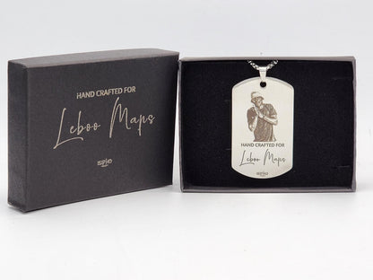 Dog Tag Necklace.