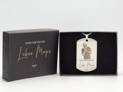 Dog Tag Necklace.
