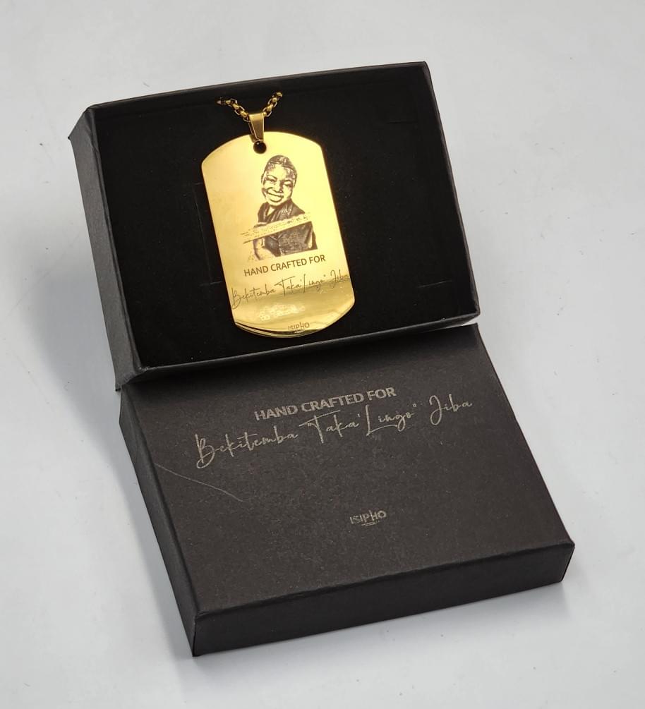 Dog Tag Necklace.
