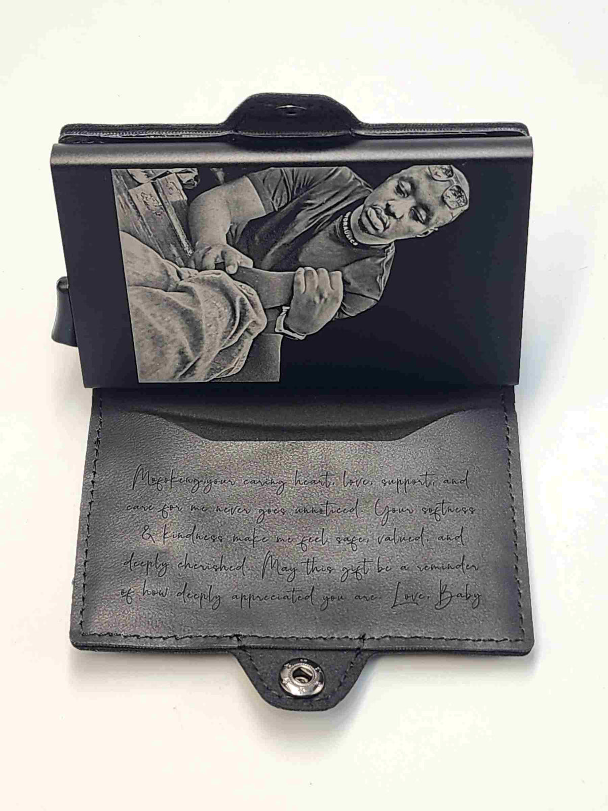 Prestige PU Leather RFID Pop-Up Wallet