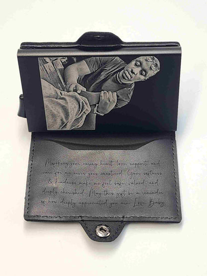 Prestige PU Leather RFID Pop-Up Wallet