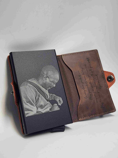 Prestige PU Leather RFID Pop-Up Wallet