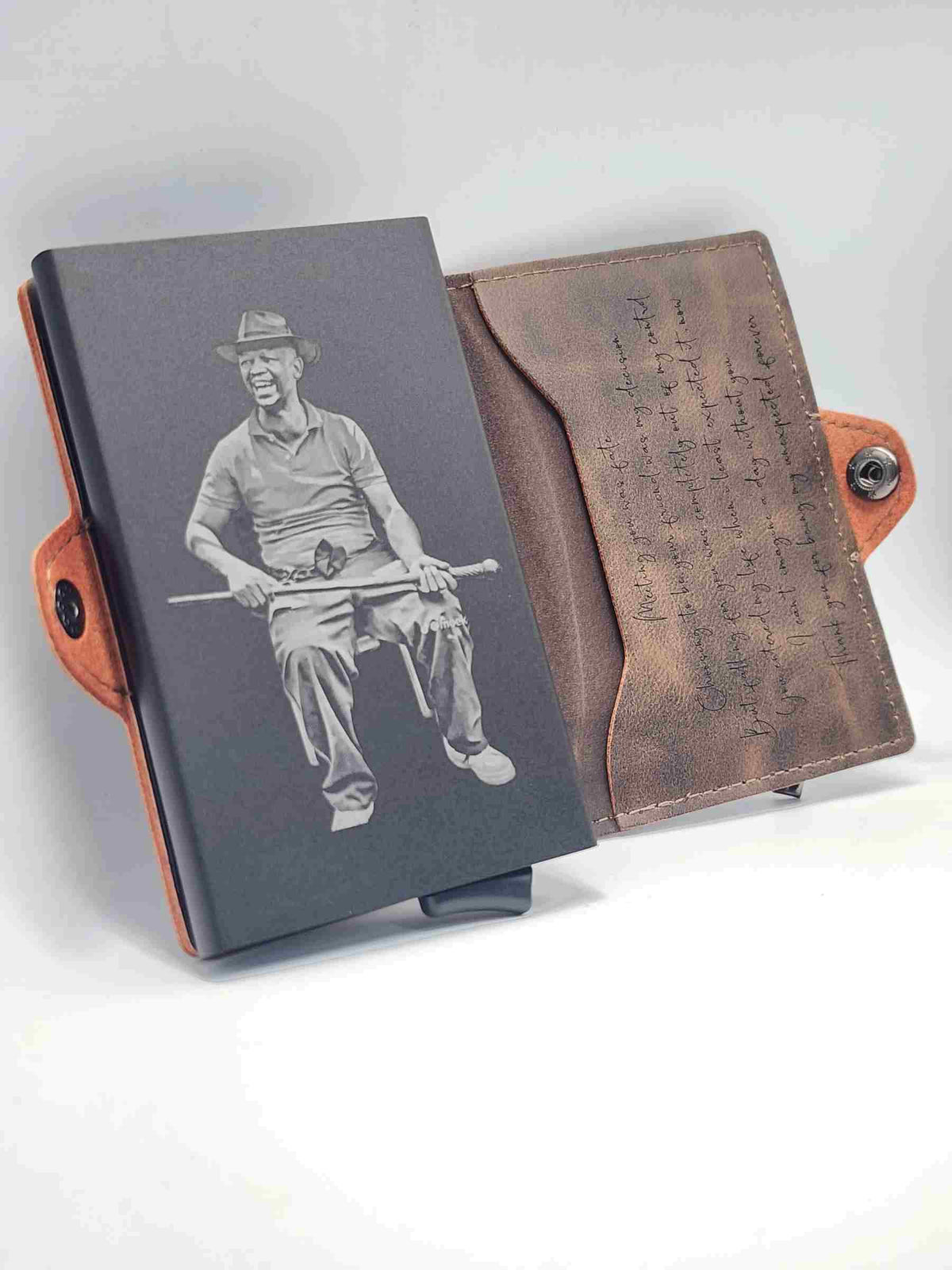 Prestige PU Leather RFID Pop-Up Wallet