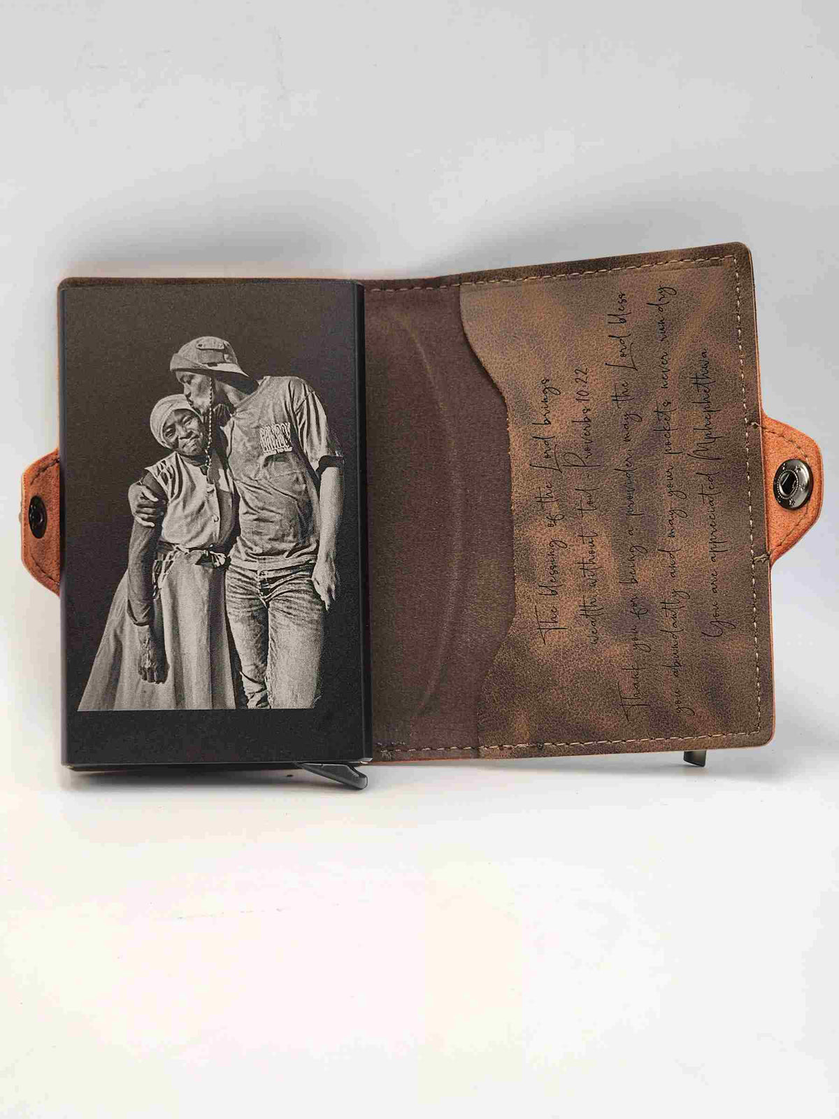 Prestige PU Leather RFID Pop-Up Wallet
