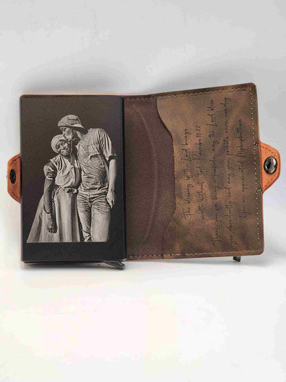 Prestige PU Leather RFID Pop-Up Wallet