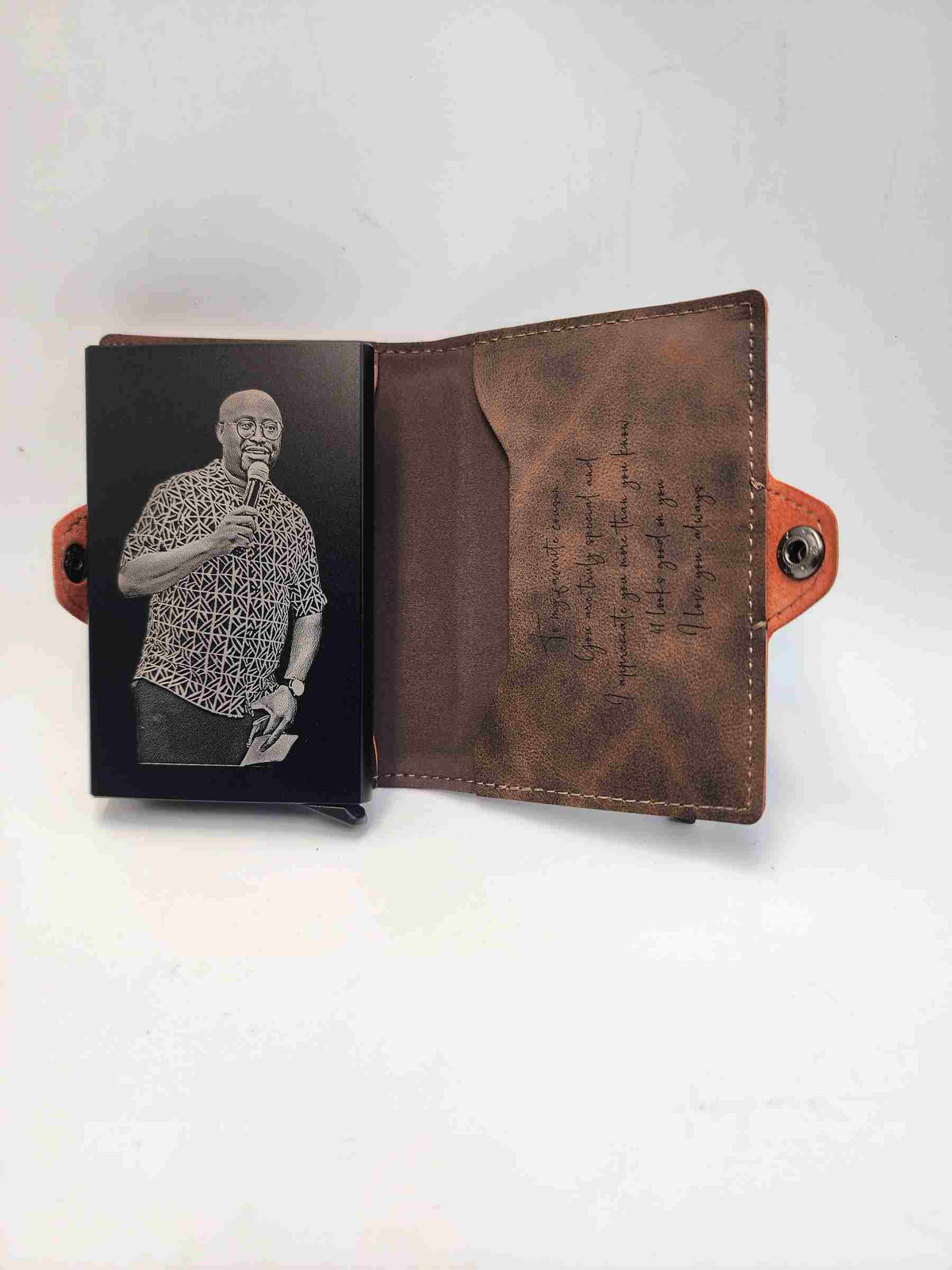 Prestige PU Leather RFID Pop-Up Wallet