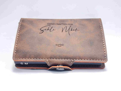 Prestige PU Leather RFID Pop-Up Wallet