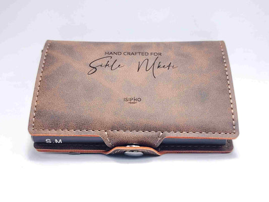 Prestige PU Leather RFID Pop-Up Wallet