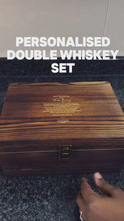 Double Glass Premium Whiskey Set