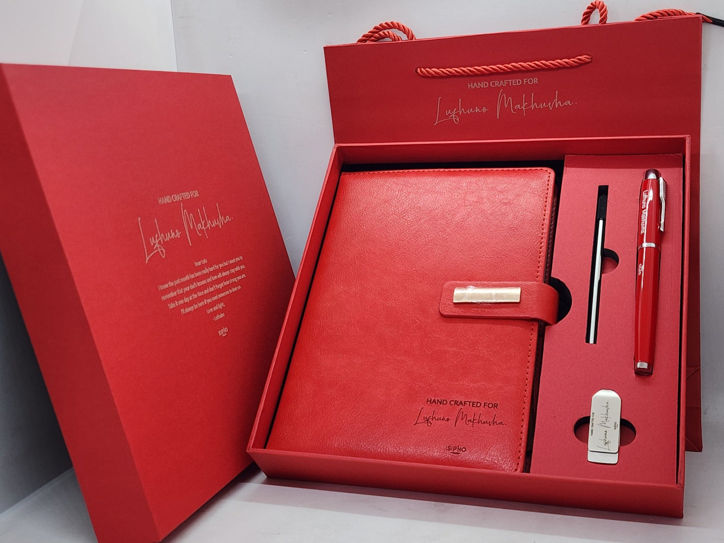 Diary + Pen Personalised Gift Set