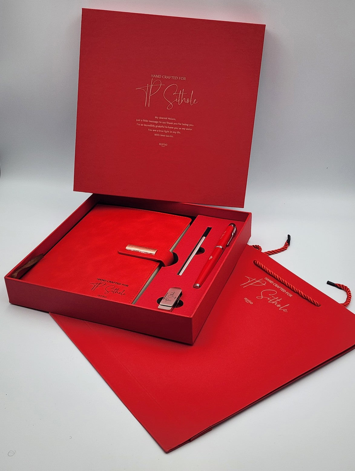 Diary + Pen Personalised Gift Set