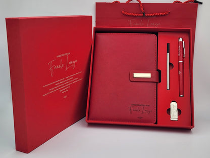 Diary + Pen Personalised Gift Set