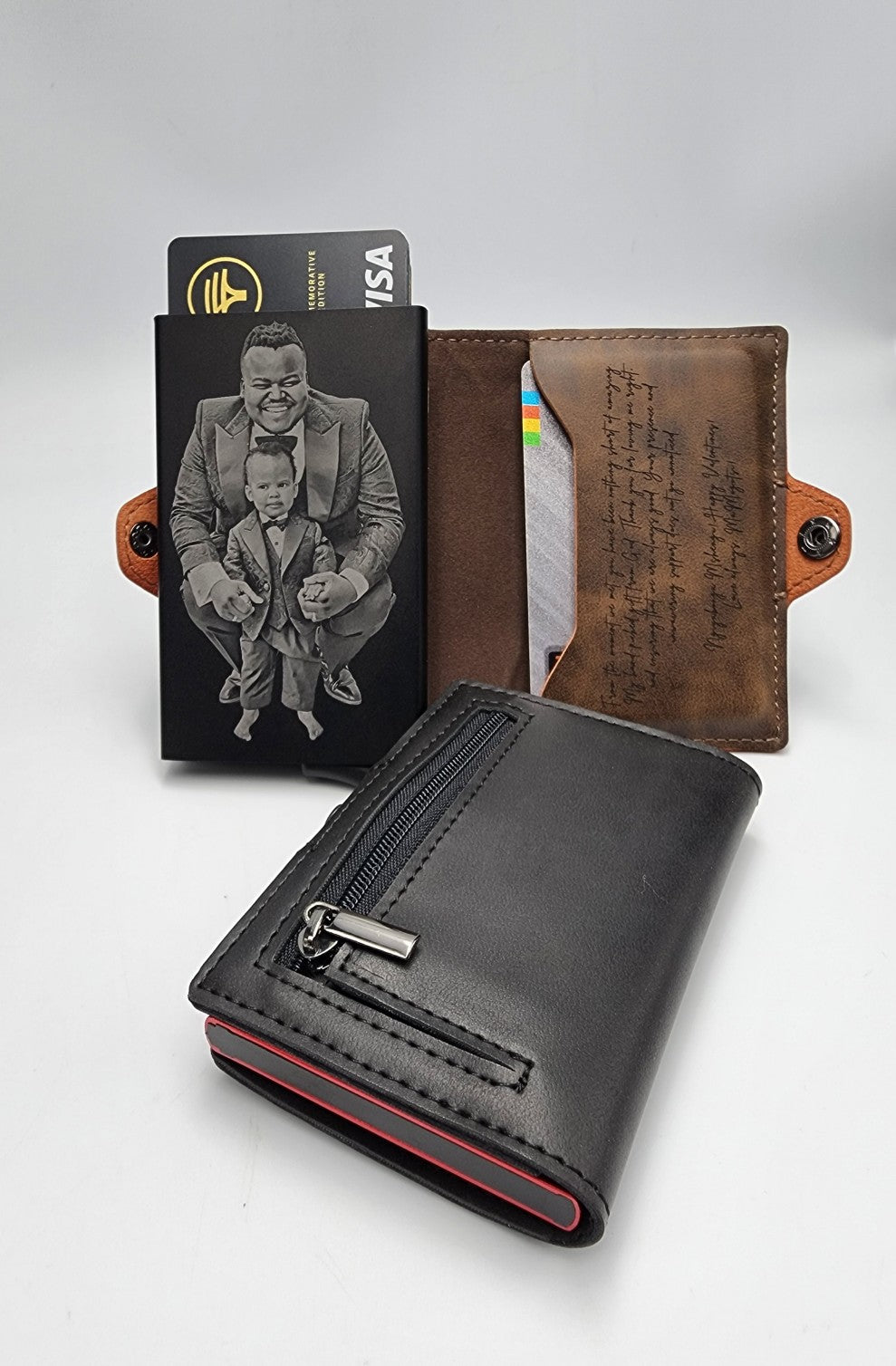 Prestige PU Leather RFID Pop-Up Wallet