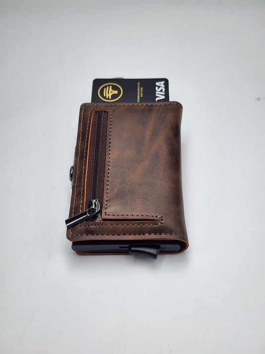 Prestige PU Leather RFID Pop-Up Wallet