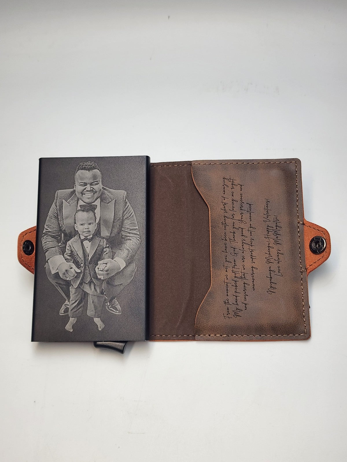 Prestige PU Leather RFID Pop-Up Wallet