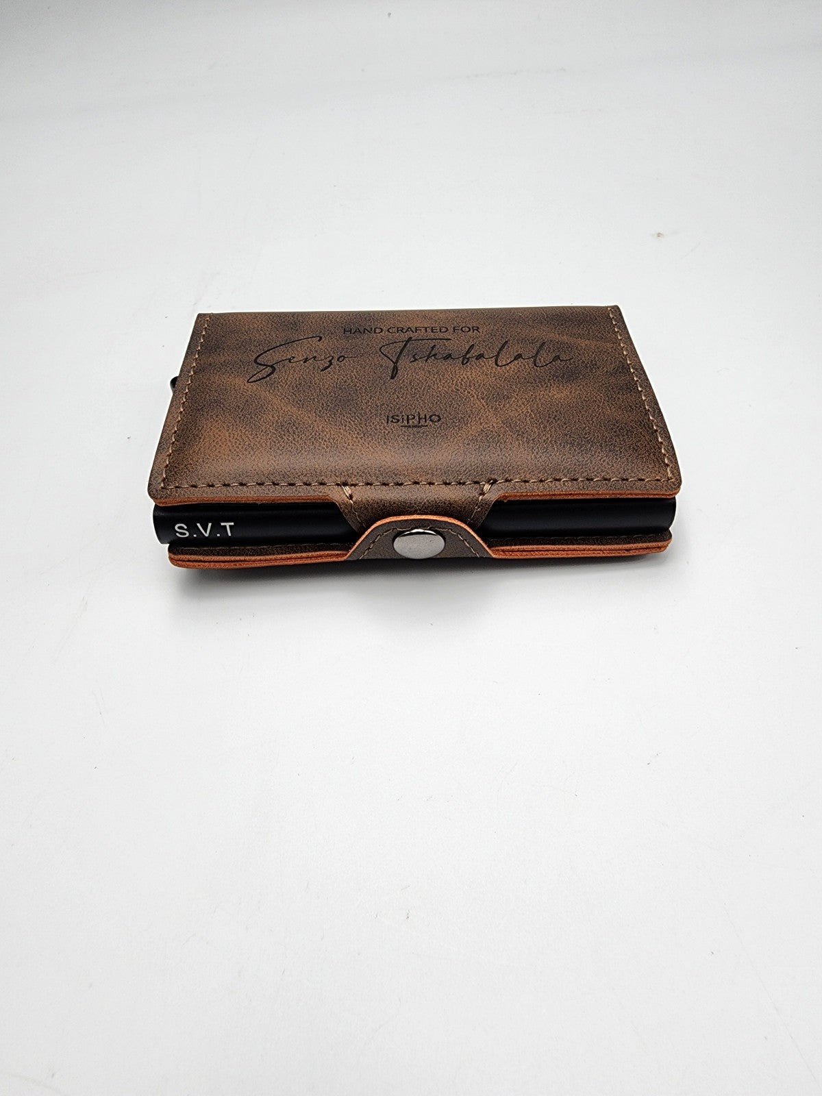 Prestige PU Leather RFID Pop-Up Wallet