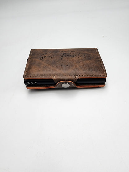 Prestige PU Leather RFID Pop-Up Wallet