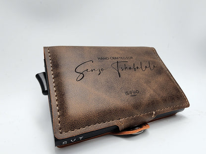 Prestige PU Leather RFID Pop-Up Wallet