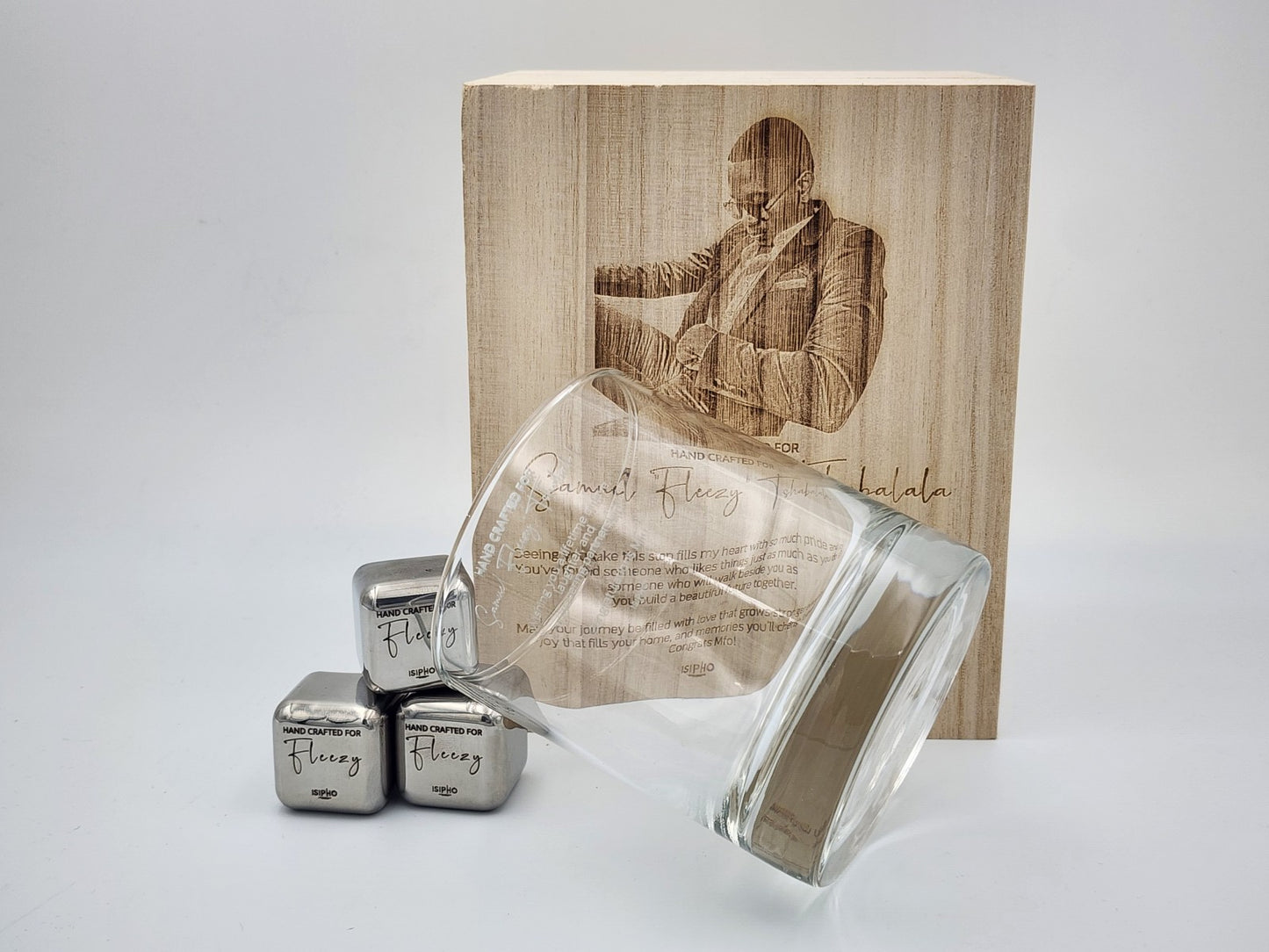 Prestige Single Rounded Glass Set