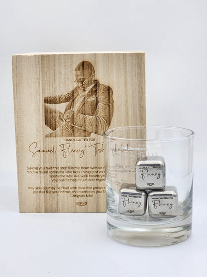 Prestige Single Rounded Glass Set