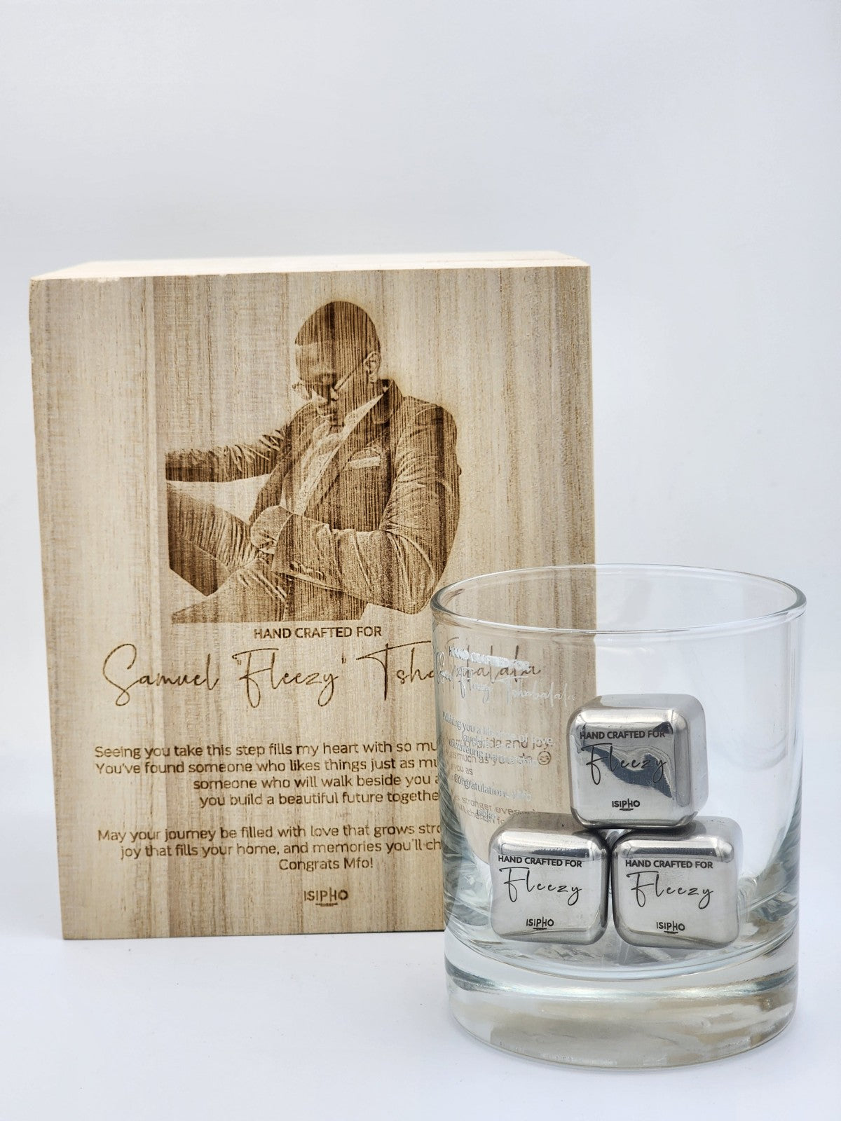 Prestige Single Rounded Glass Set