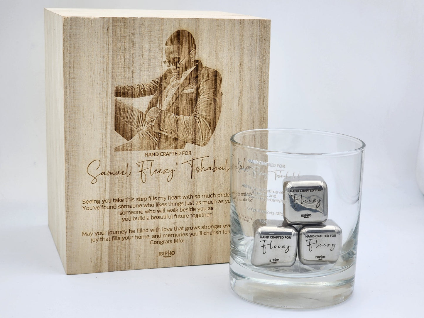 Prestige Single Rounded Glass Set