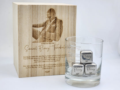 Prestige Single Rounded Glass Set