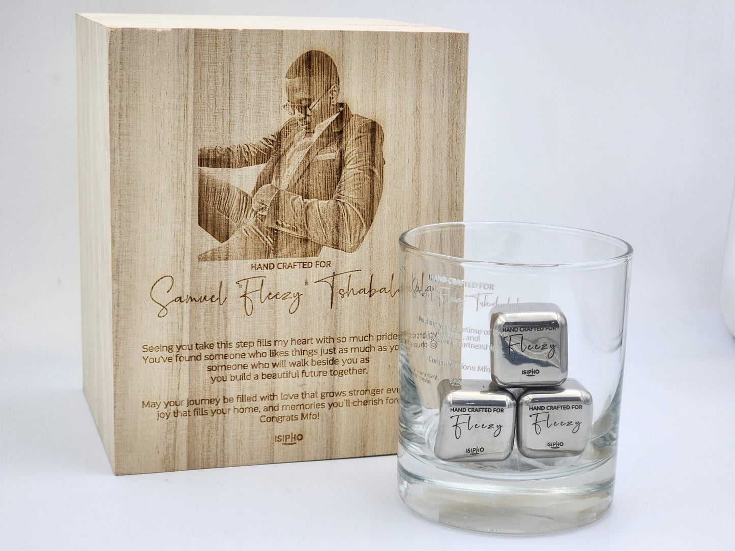 Prestige Single Rounded Glass Set