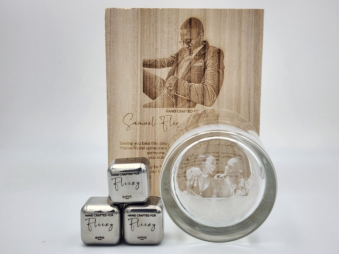 Prestige Single Rounded Glass Set