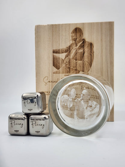 Prestige Single Rounded Glass Set