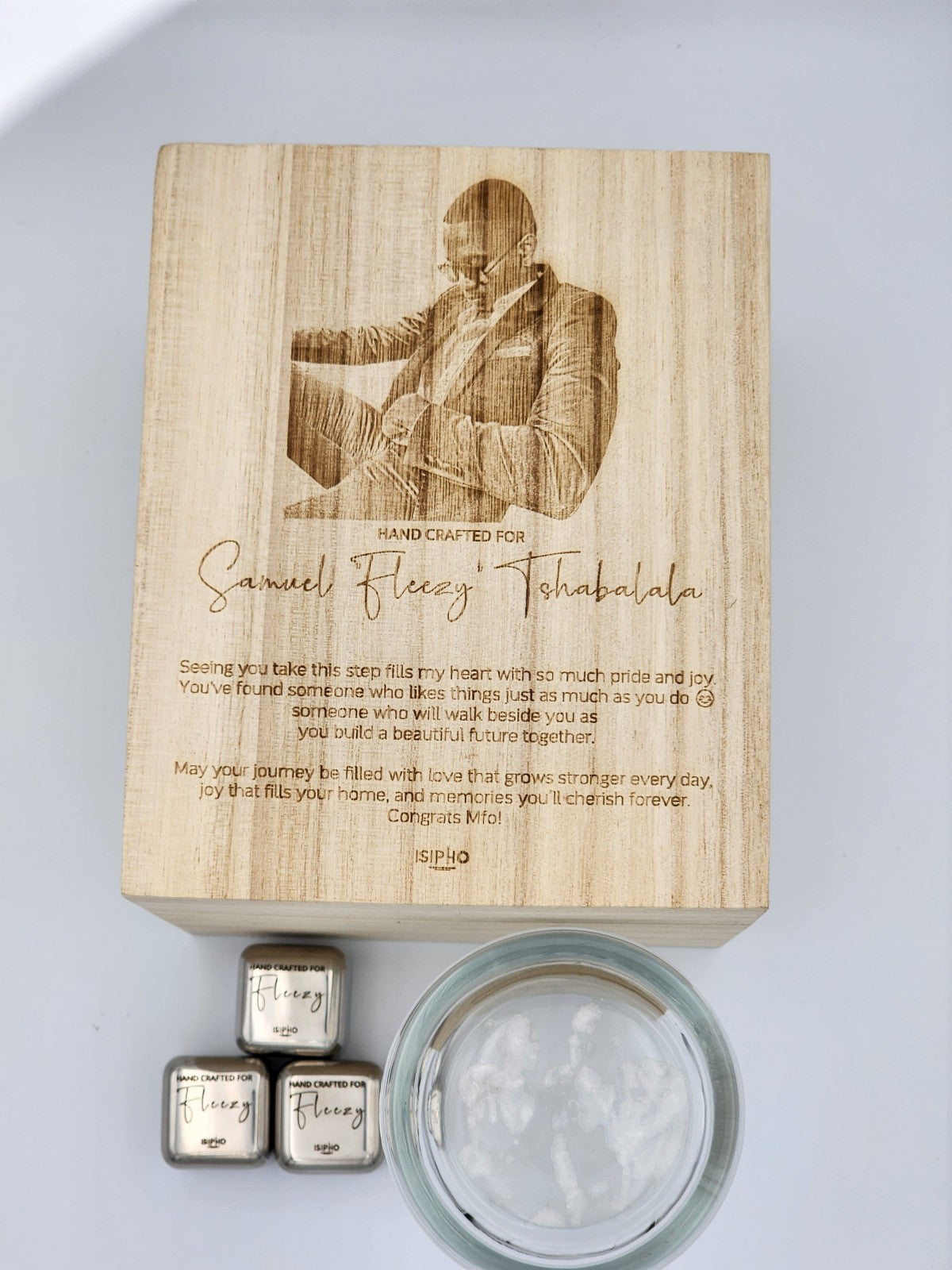 Prestige Single Rounded Glass Set