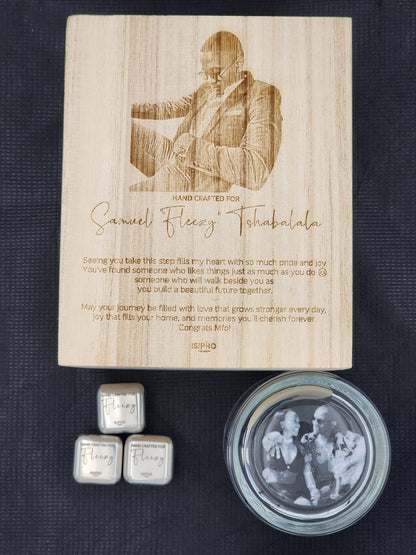 Prestige Single Rounded Glass Set