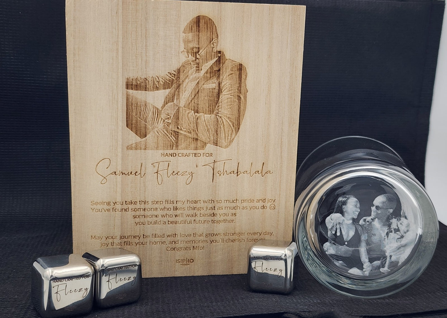 Prestige Single Rounded Glass Set