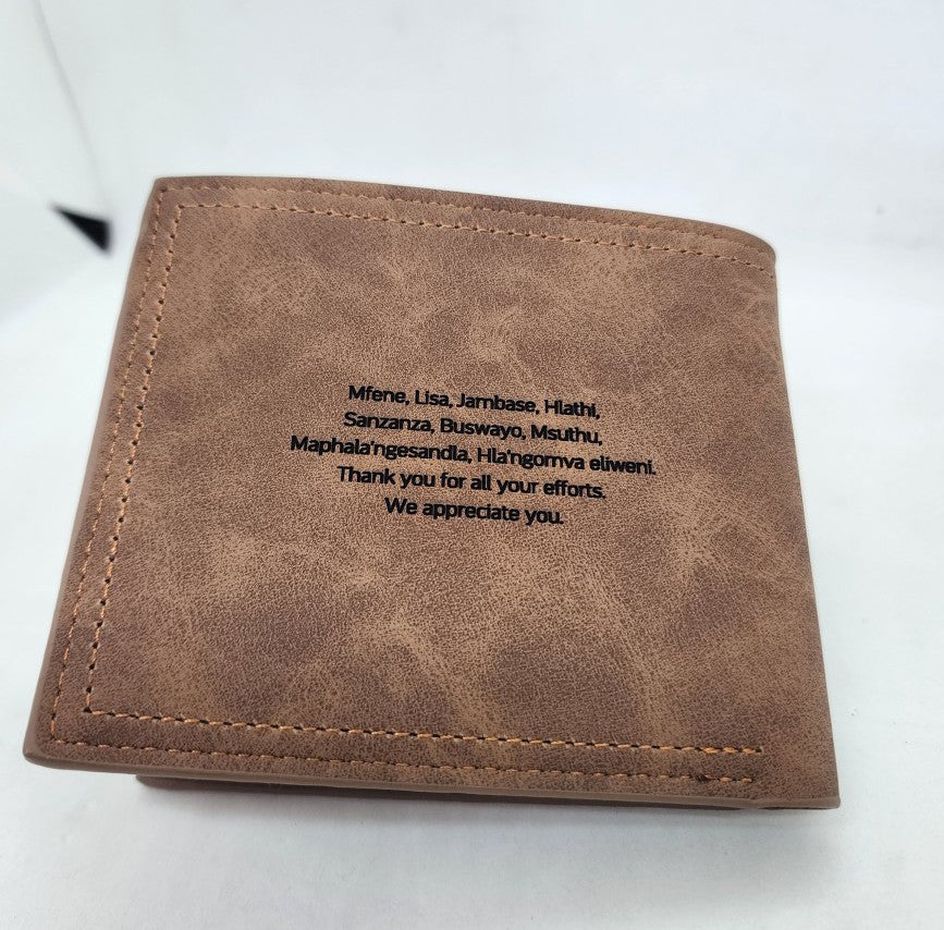 Premium Men's PU Leather Wallet