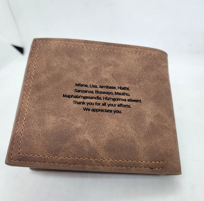 Premium Men's PU Leather Wallet
