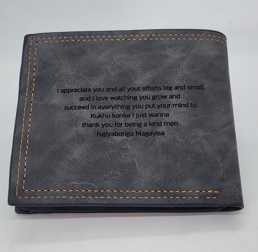 Premium Men's PU Leather Wallet