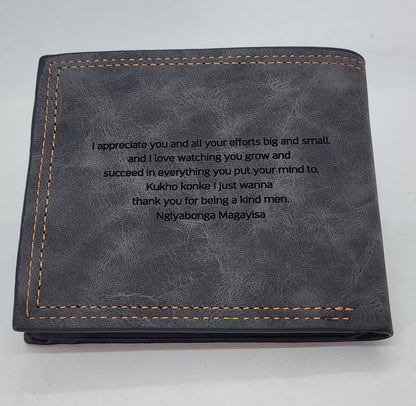 Premium Men's PU Leather Wallet