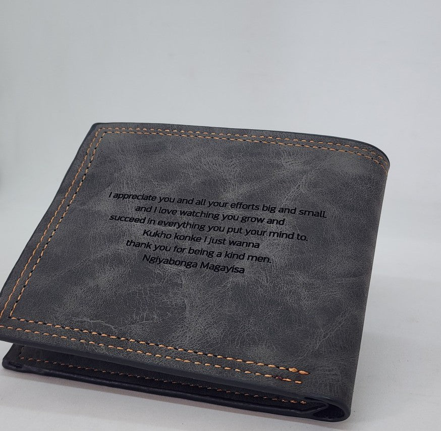 Premium Men's PU Leather Wallet