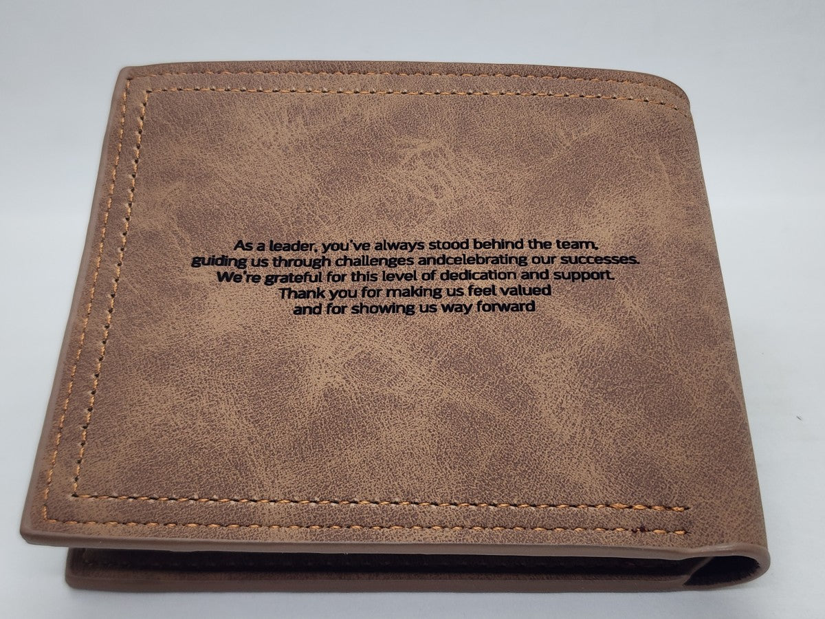 Premium Men's PU Leather Wallet