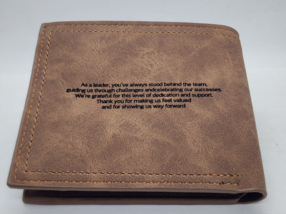 Premium Men's PU Leather Wallet