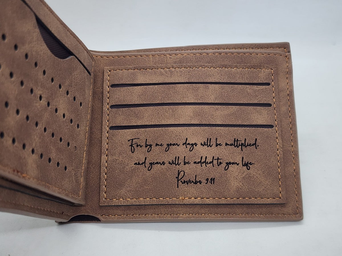 Premium Men's PU Leather Wallet