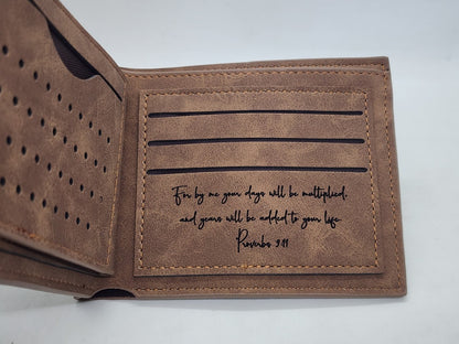 Premium Men's PU Leather Wallet