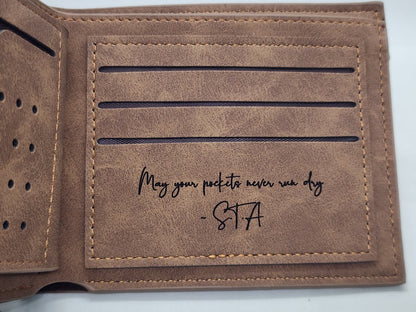 Premium Men's PU Leather Wallet