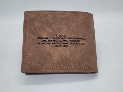 Premium Men's PU Leather Wallet