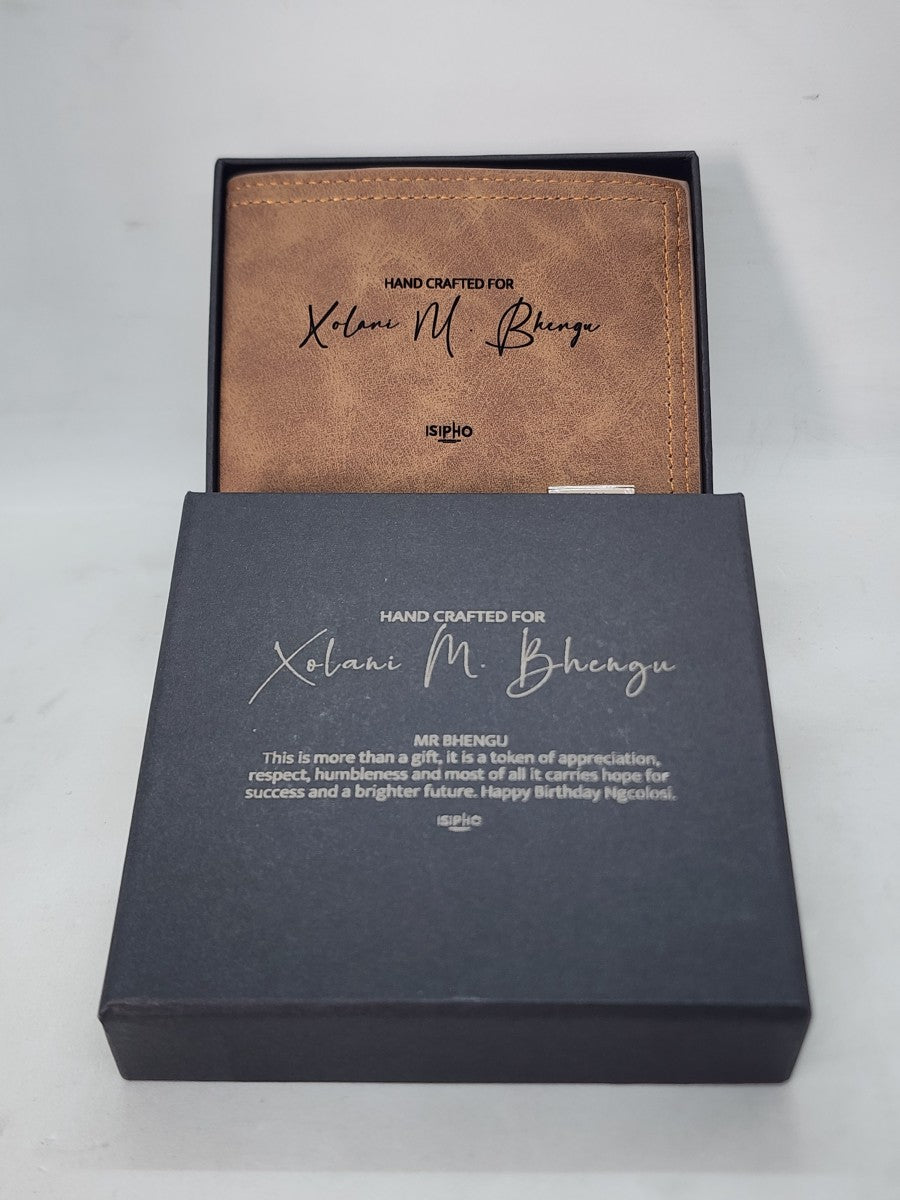 Premium Men's PU Leather Wallet