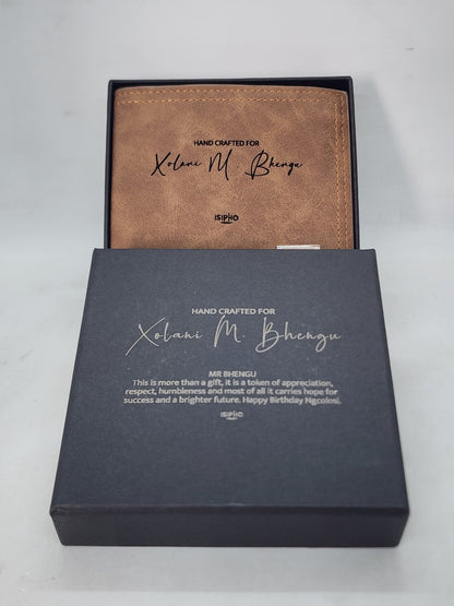 Premium Men's PU Leather Wallet