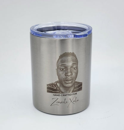 Personalised Whiskey tumbler