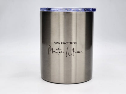 Personalised Whiskey tumbler