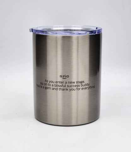 Personalised Whiskey tumbler