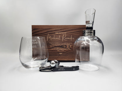 Double Stemless Wine Glass Premium Set